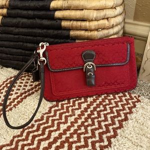 Coach wristlet